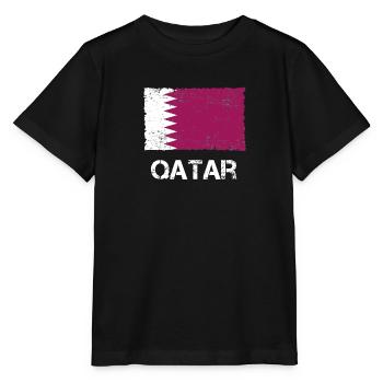 Qatar Vintage - T-shirt bio MINI CREATOR Stanley/Stella Enfant - noir - Devant - Mikhail (115cm)