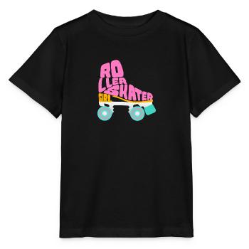 Roller Roller Roller Roller Cadeau - T-shirt bio MINI CREATOR Stanley/Stella Enfant - noir - Devant - Mikhail (115cm)