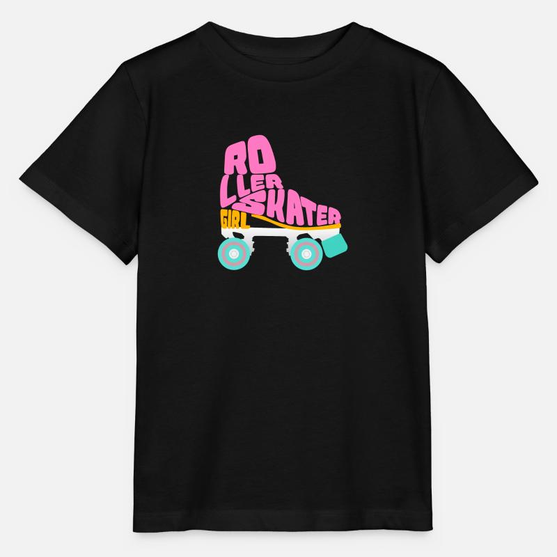 Roller Roller Roller Roller Cadeau - T-shirt bio MINI CREATOR Stanley/Stella Enfant - noir