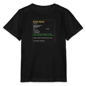 Legendärer Bester Freund Kumpel Legendär Held PC - Stanley/Stella Kinder T-Shirt MINI CREATOR  - Schwarz - Vorne - Mikhail (115cm)