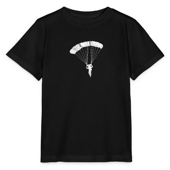 Skydive - T-shirt bio MINI CREATOR Stanley/Stella Enfant - noir - Devant - Mikhail (115cm)