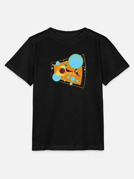 Lachs - Stanley/Stella Kinder T-Shirt MINI CREATOR - Schwarz