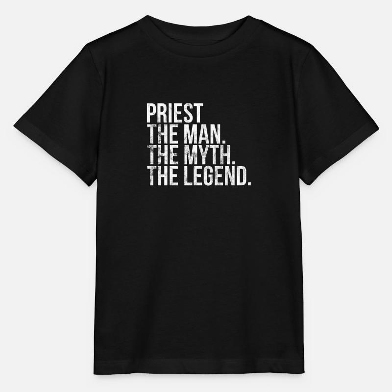 Priester - Stanley/Stella Kinder T-Shirt MINI CREATOR  - Schwarz