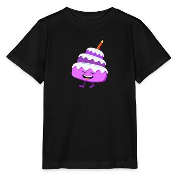 Gâteau d'anniversaire - T-shirt bio MINI CREATOR Stanley/Stella Enfant - noir - Devant - Mikhail (115cm)