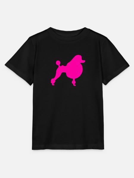 Pudel - Stanley/Stella Kinder T-Shirt MINI CREATOR  - Schwarz