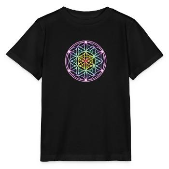 Same des Lebens & Tetrahedron - Stanley/Stella Kinder T-Shirt MINI CREATOR  - Schwarz - Vorne - Mikhail (115cm)