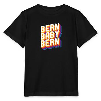 Bern Baby Bern - T-shirt bio MINI CREATOR Stanley/Stella Enfant - noir - Devant - Mikhail (115cm)