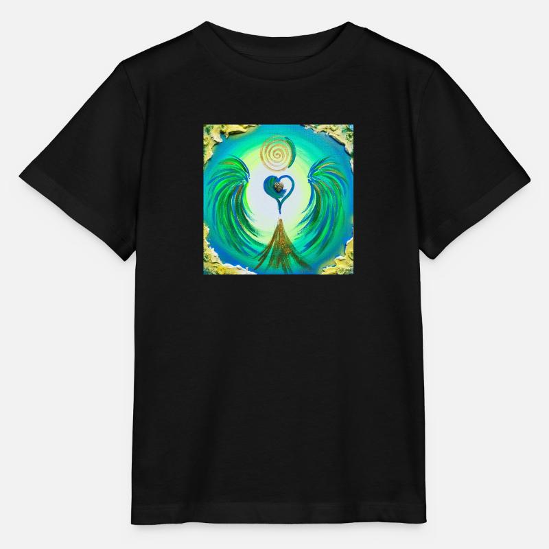 Herzgel d'acceptation - T-shirt bio MINI CREATOR Stanley/Stella Enfant - noir