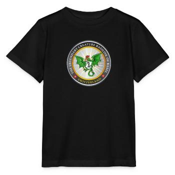 Basilisk of Basel - Stanley/Stella MINI CREATOR Kids’ T-Shirt - black - Front - Mikhail (115cm)