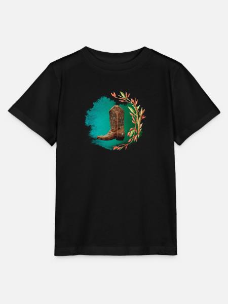 Western Classic - Stanley/Stella Kinder T-Shirt MINI CREATOR - Schwarz
