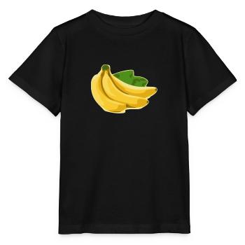 bananas - Stanley/Stella MINI CREATOR Kids’ T-Shirt - black - Front - Mikhail (115cm)