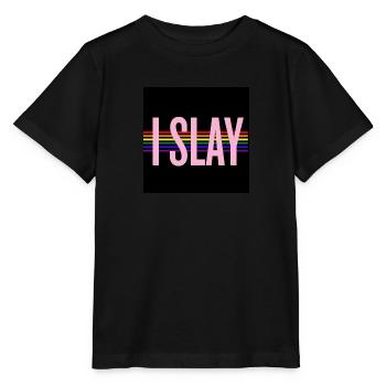 Ich schlachte - Stanley/Stella Kinder T-Shirt MINI CREATOR  - Schwarz - Vorne - Mikhail (115cm)
