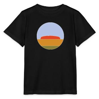 Uluru - Stanley/Stella Kinder T-Shirt MINI CREATOR  - Schwarz - Vorne - Mikhail (115cm)