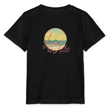 Liebe ist in der Luft - Stanley/Stella Kinder T-Shirt MINI CREATOR  - Schwarz - Vorne - Mikhail (115cm)
