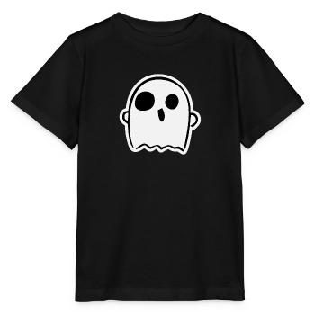 Fantôme mignon - T-shirt bio MINI CREATOR Stanley/Stella Enfant - noir - Devant - Mikhail (115cm)