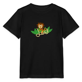 Leo - T-shirt bio MINI CREATOR Stanley/Stella Enfant - noir - Devant - Mikhail (115cm)