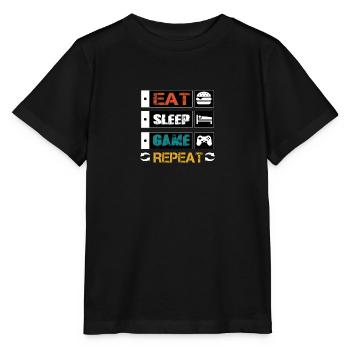 Gamer - Stanley/Stella MINI CREATOR Kids’ T-Shirt - black - Front - Mikhail (115cm)