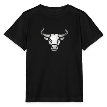 Taureau taureau - T-shirt bio MINI CREATOR Stanley/Stella Enfant - noir - Devant - Mikhail (115cm)