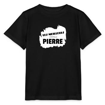 Pierre - T-shirt bio MINI CREATOR Stanley/Stella Enfant - noir - Devant - Mikhail (115cm)