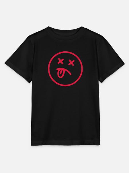 Smiley - SMILE - Stanley/Stella Kinder T-Shirt MINI CREATOR  - Schwarz