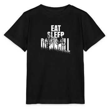 Downhill Gift Downhiller chemise - T-shirt bio MINI CREATOR Stanley/Stella Enfant - noir - Devant - Mikhail (115cm)