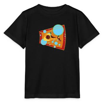 Lachs - Stanley/Stella Kinder T-Shirt MINI CREATOR  - Schwarz - Vorne - Mikhail (115cm)