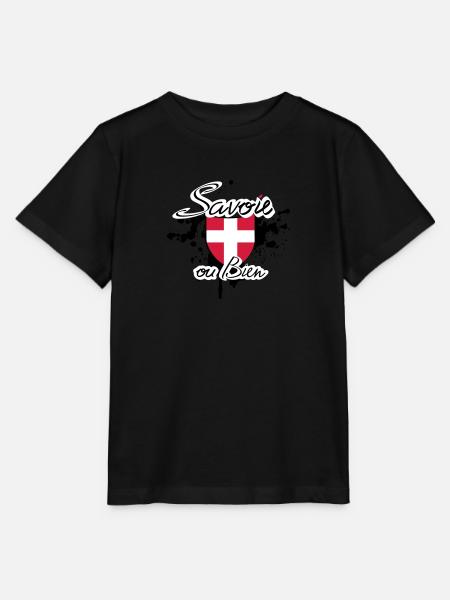 savoie destroy - T-shirt bio MINI CREATOR Stanley/Stella Enfant - noir