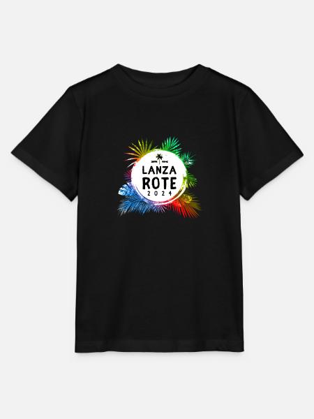 Lanzarote 2024 Bunt - Stanley/Stella Kinder T-Shirt MINI CREATOR - Schwarz