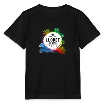 Lloret De Mar 2024 Bunt - Stanley/Stella Kinder T-Shirt MINI CREATOR  - Schwarz - Vorne - Mikhail (115cm)