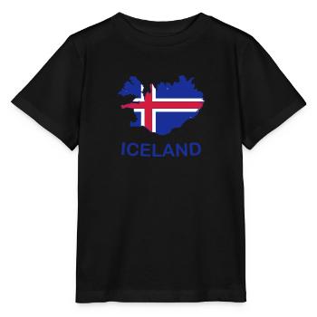 Islande - T-shirt bio MINI CREATOR Stanley/Stella Enfant - noir - Devant - Mikhail (115cm)