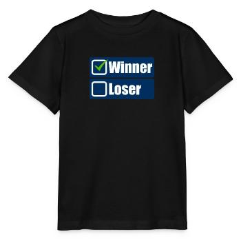 Winner - Stanley/Stella MINI CREATOR Kids’ T-Shirt - black - Front - Mikhail (115cm)