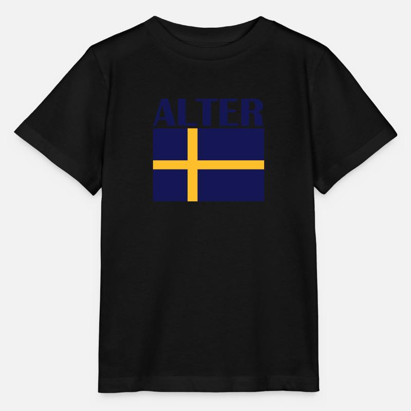 Alter Schwede - Stanley/Stella Kinder T-Shirt MINI CREATOR  - Schwarz