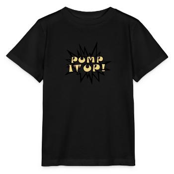 Pump it up - Stanley/Stella MINI CREATOR Kids’ T-Shirt - black - Front - Mikhail (115cm)