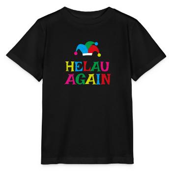 helau again karneval kostüm - Stanley/Stella Kinder T-Shirt MINI CREATOR  - Schwarz - Vorne - Mikhail (115cm)