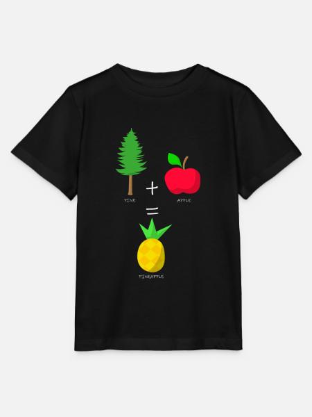 KIEFER+APFEL=ANANAS - Stanley/Stella Kinder T-Shirt MINI CREATOR - Schwarz
