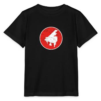 Gift piano piano - Stanley/Stella MINI CREATOR Kids’ T-Shirt - black - Front - Mikhail (115cm)