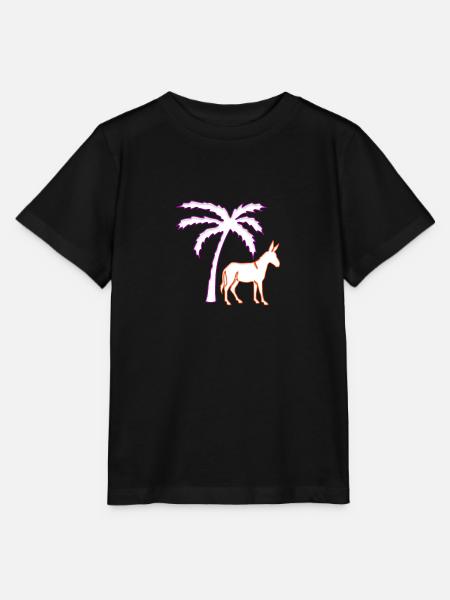 Esel - Stanley/Stella Kinder T-Shirt MINI CREATOR - Schwarz
