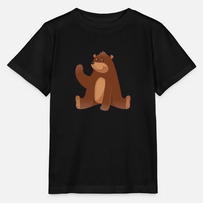 Ours - T-shirt bio MINI CREATOR Stanley/Stella Enfant - noir