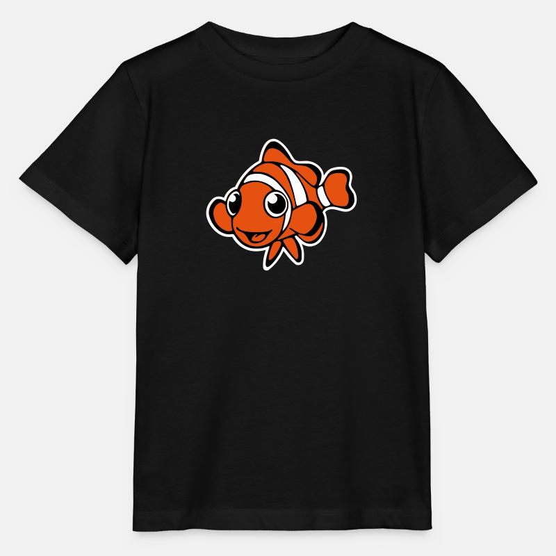 Clownfisch (Vektor) - Stanley/Stella Kinder T-Shirt MINI CREATOR - Schwarz