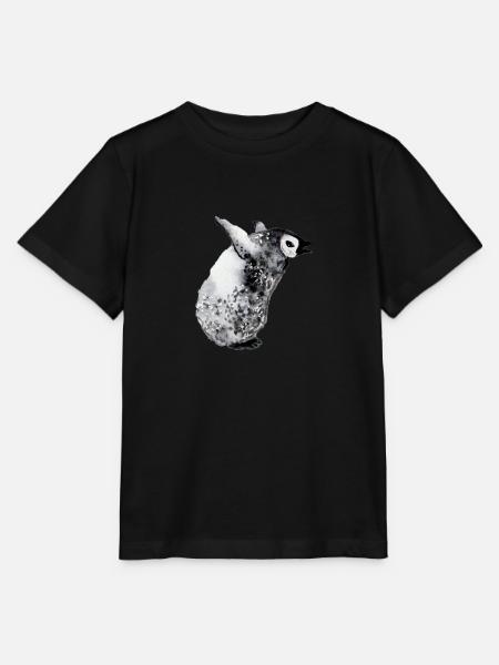 Weinender Pinguinbaby - Stanley/Stella Kinder T-Shirt MINI CREATOR - Schwarz
