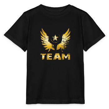 Winner Winner First Gift Trophy Sport Team - Stanley/Stella MINI CREATOR Kids’ T-Shirt - black - Front - Mikhail (115cm)