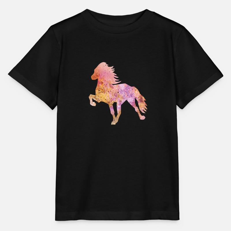 Tölter « Splash » - T-shirt bio MINI CREATOR Stanley/Stella Enfant - noir
