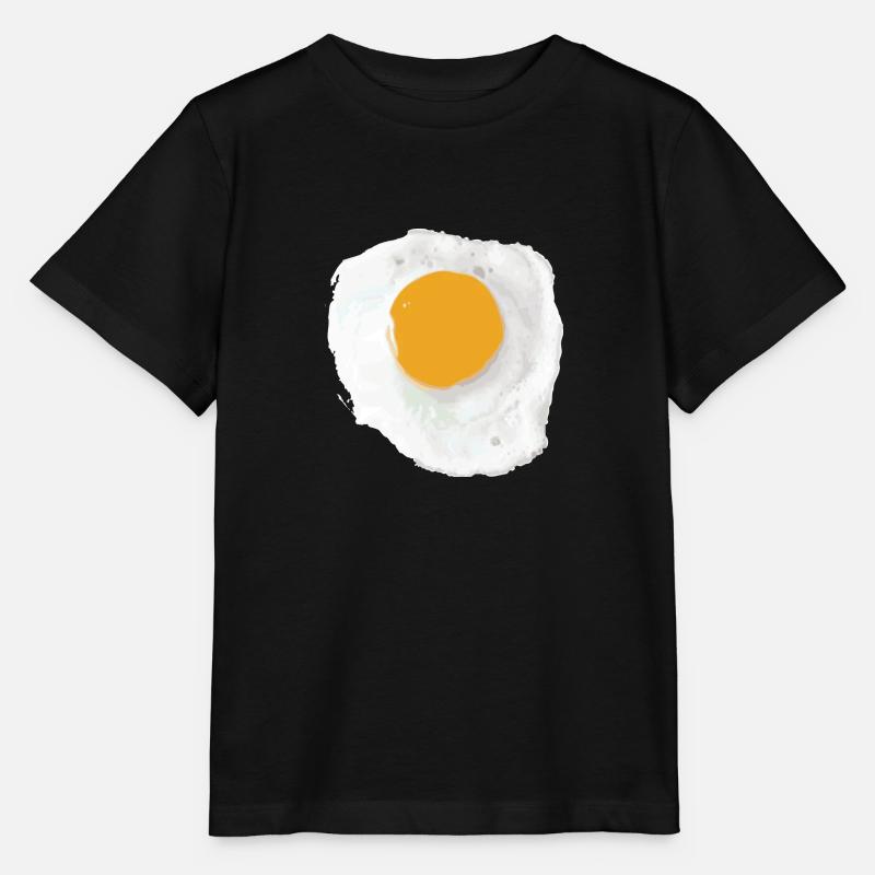 Spiegelei - Stanley/Stella Kinder T-Shirt MINI CREATOR  - Schwarz