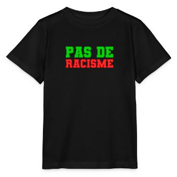 Pas de racisme! - T-shirt bio MINI CREATOR Stanley/Stella Enfant - noir - Devant - Mikhail (115cm)