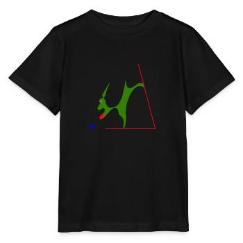 Pomme - T-shirt bio MINI CREATOR Stanley/Stella Enfant - noir - Devant - Mikhail (115cm)