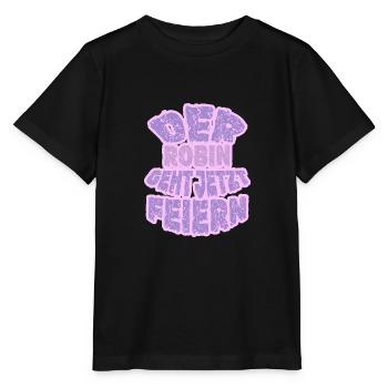 Vorname Robin - Stanley/Stella Kinder T-Shirt MINI CREATOR  - Schwarz - Vorne - Mikhail (115cm)