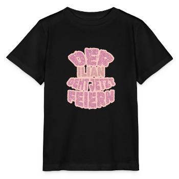 Feiern Ilian - Stanley/Stella Kinder T-Shirt MINI CREATOR  - Schwarz - Vorne - Mikhail (115cm)