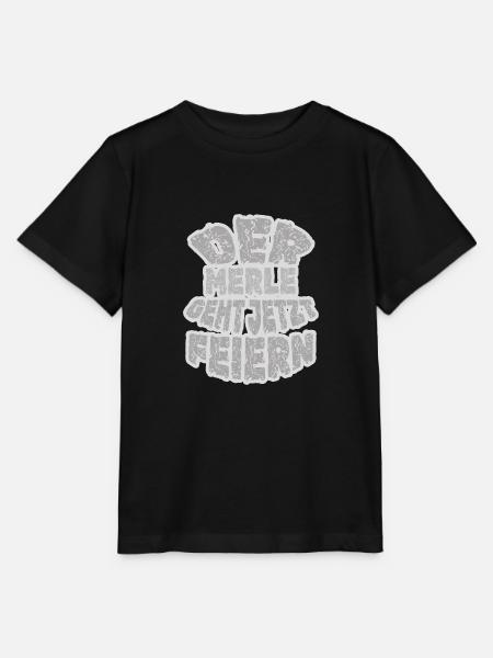 Merle als Merle - Stanley/Stella Kinder T-Shirt MINI CREATOR  - Schwarz