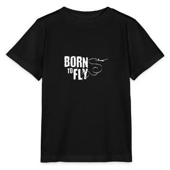 Segelflug Pilot | Segelflieger Flugplatz Geschenke - Stanley/Stella Kinder T-Shirt MINI CREATOR  - Schwarz - Vorne - Mikhail (115cm)