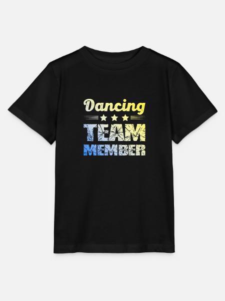 Dancing Team - Stanley/Stella Kinder T-Shirt MINI CREATOR  - Schwarz